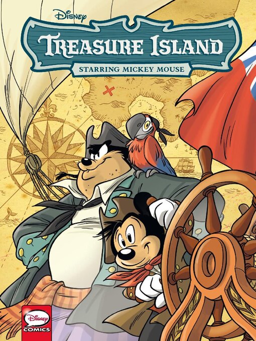 Cover of Treasure Island Starring Mickey Mouse